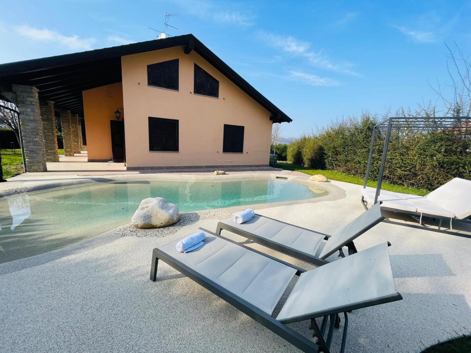Holiday Flat In Villa San Gregorio With Pool Melazzo Eksteriør bilde